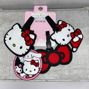 Hello Kitty and friends luggage tags